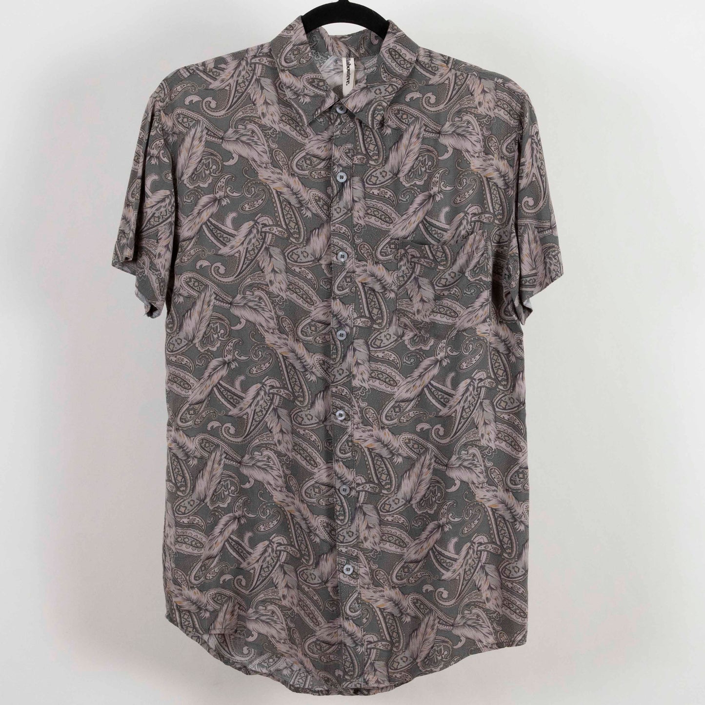 Camisa Estampada Verde (S) Allabouteve