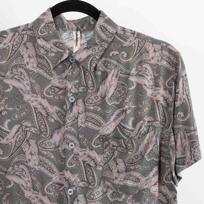 Camisa Estampada Verde (S) Allabouteve