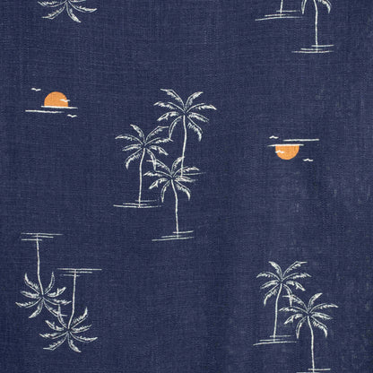 Camisa hawaiana azul (Niño) K-D
