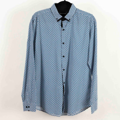Camisa Estampada Azul (L) Tarocash