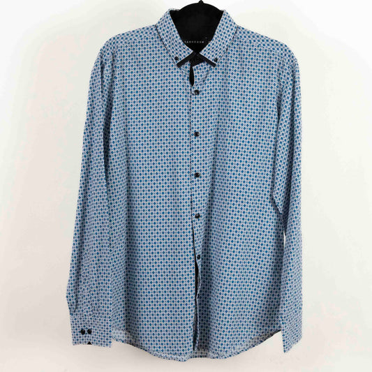 Camisa Estampada Azul (L) Tarocash