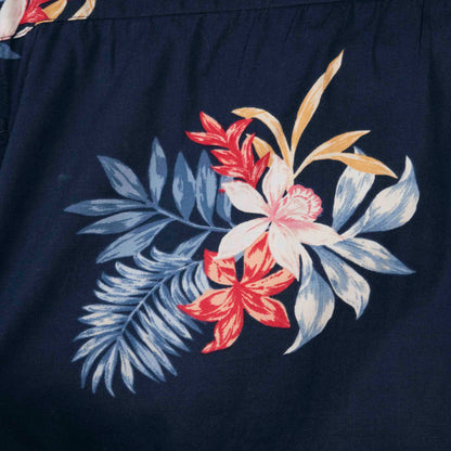Camisa Estampada Azul (S) Yd
