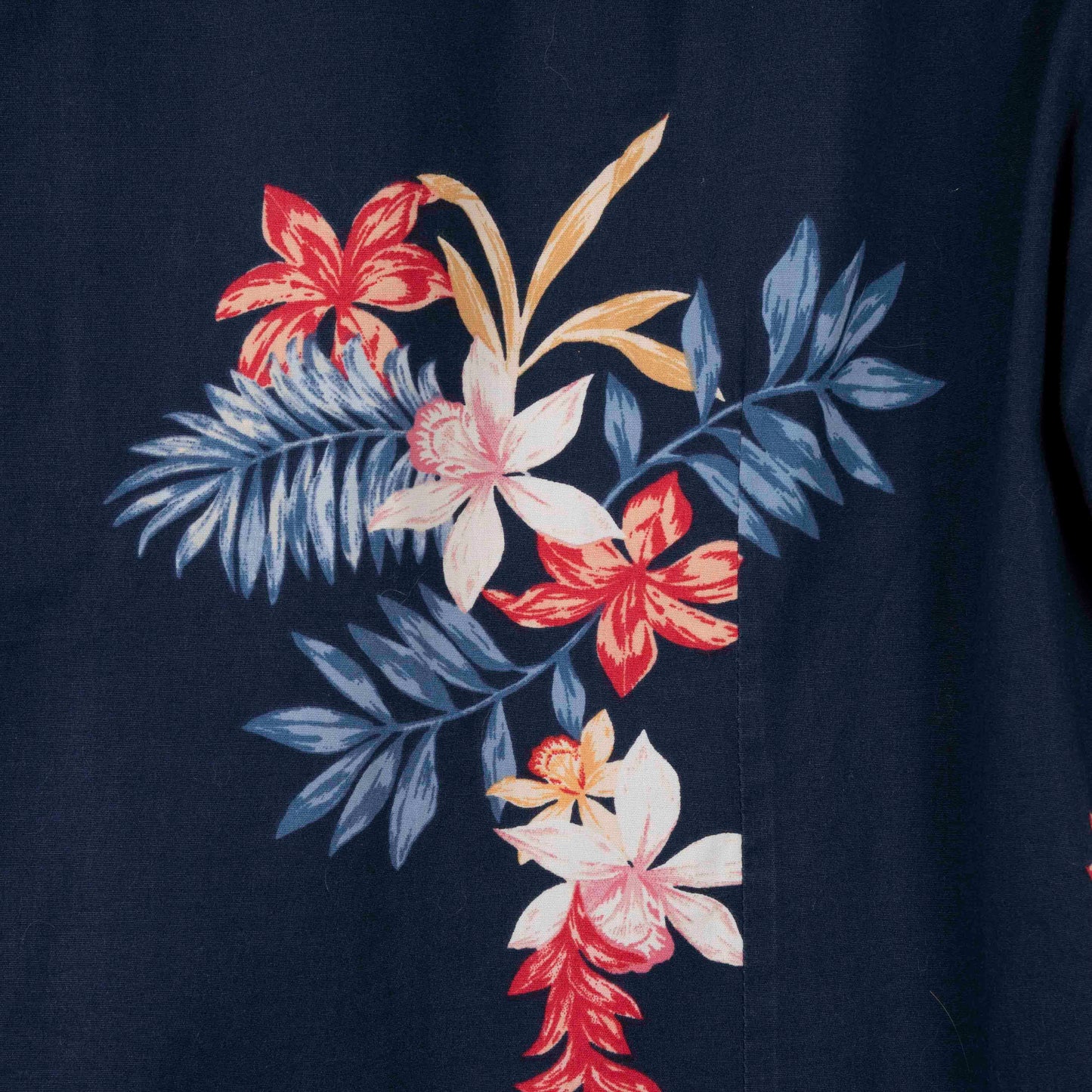 Camisa Estampada Azul (S) Yd