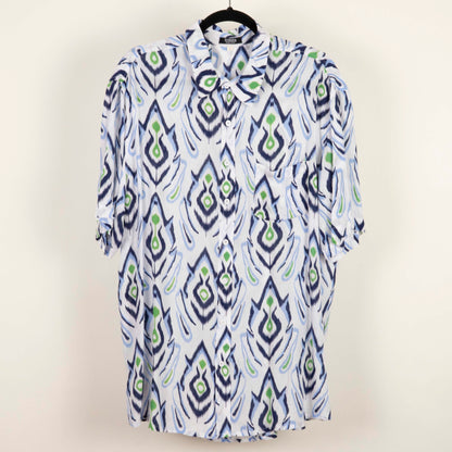 Camisa Estampada Blanco (XL) Tridatu