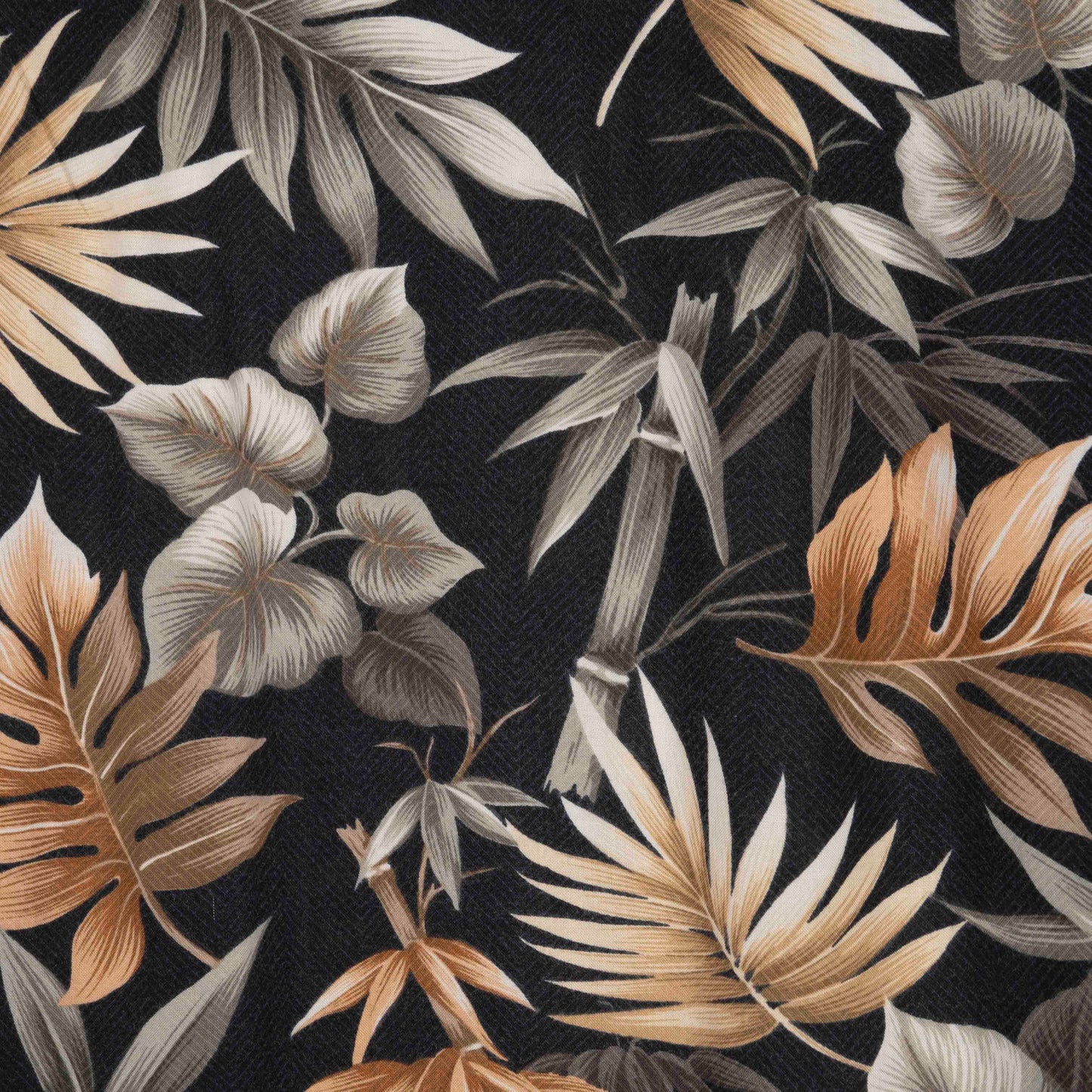 Camisa Hawaiana Negro (XL) Holis River