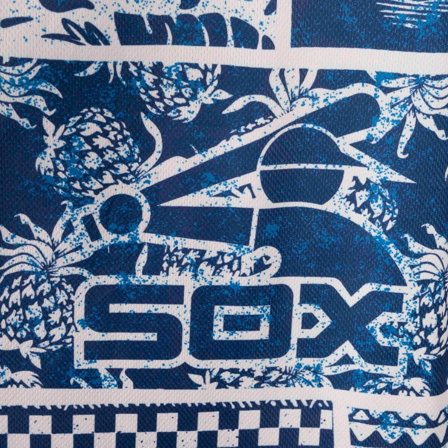 Camisa Estampada Azul (XL)  Sportswear