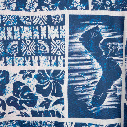 Camisa Estampada Azul (XL)  Sportswear