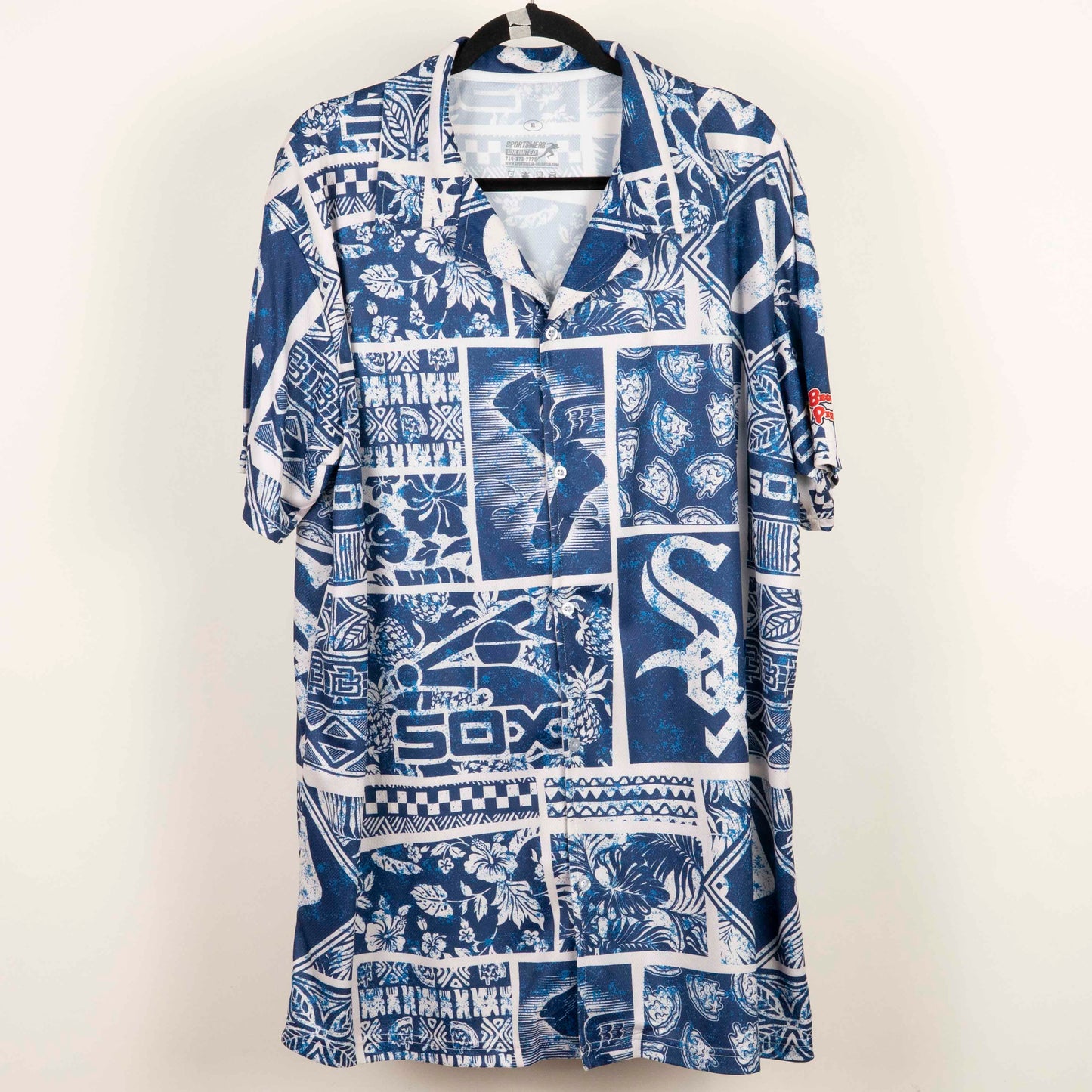 Camisa Estampada Azul (XL)  Sportswear