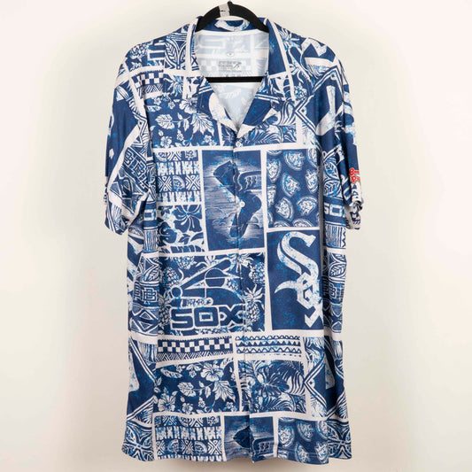 Camisa Estampada Azul (XL)  Sportswear