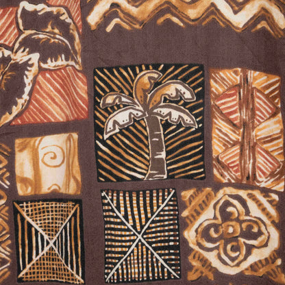 Camisa Hawaiana Cafe (M) Rona kai