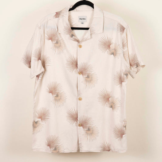 Camisa Estampada Beige ( L) Rythm