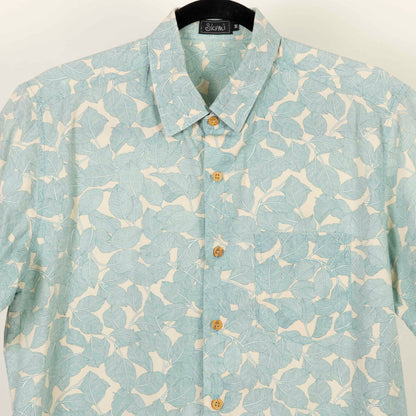 Camisa Estampada Verde (M) Skumi