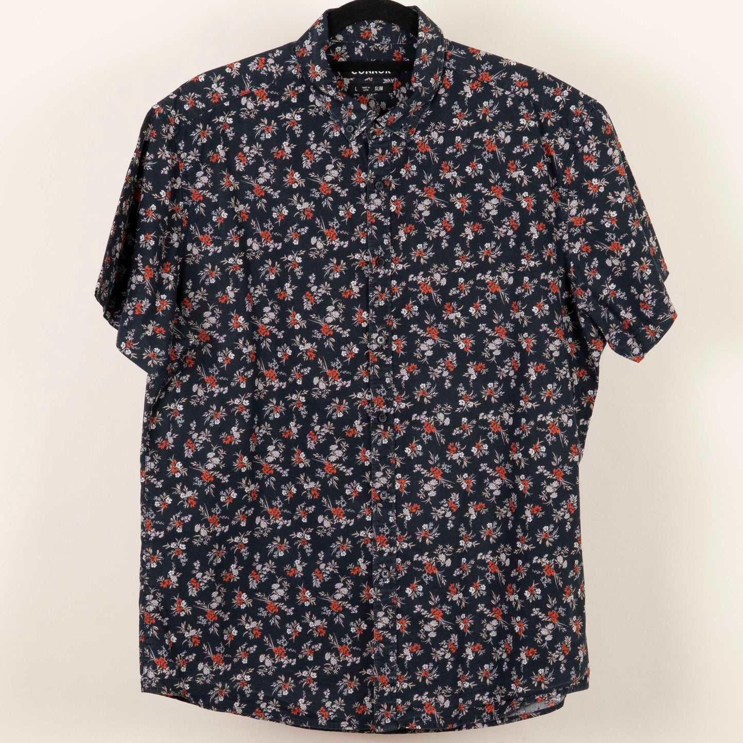 Camisa Estampada Azul (L) Connor