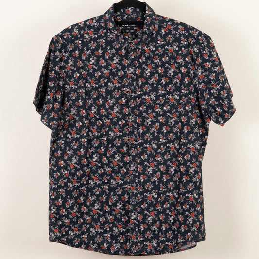 Camisa Estampada Azul (L) Connor