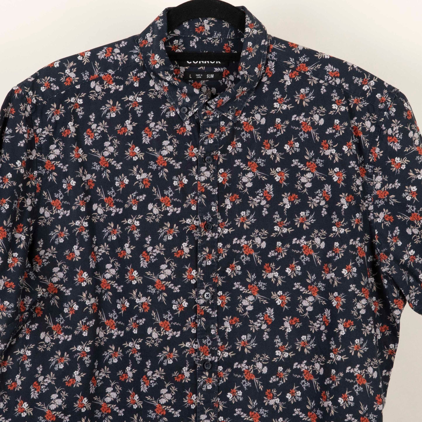 Camisa Estampada Azul (L) Connor