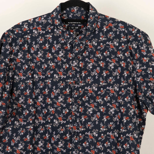 Camisa Estampada Azul (L) Connor