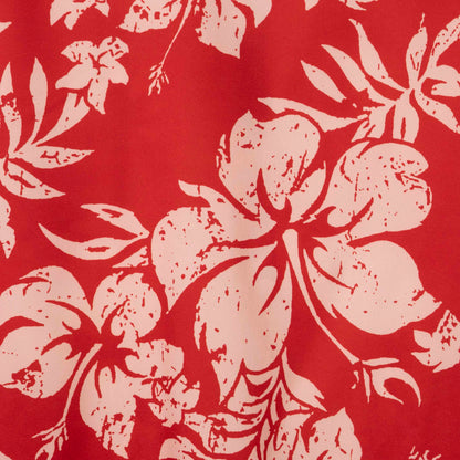 Camisa Hawaiana Rojo (M) Sin marca
