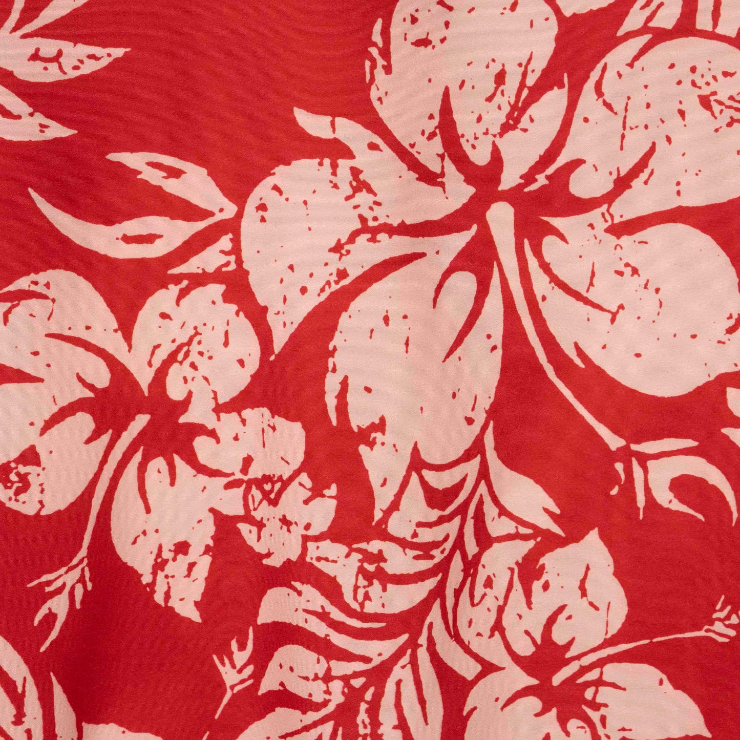 Camisa Hawaiana Rojo (M) Sin marca