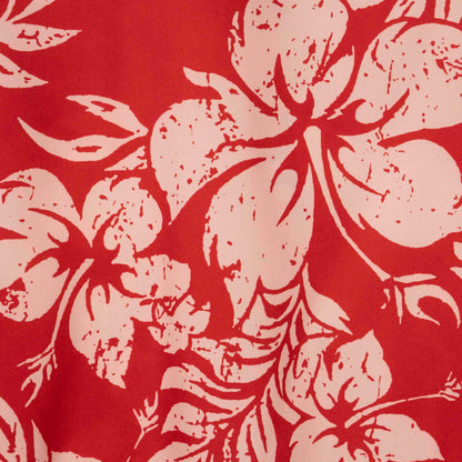 Camisa Hawaiana Rojo (M) Sin marca