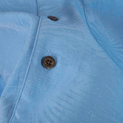 Camisa Hawaiana Azul (S) George