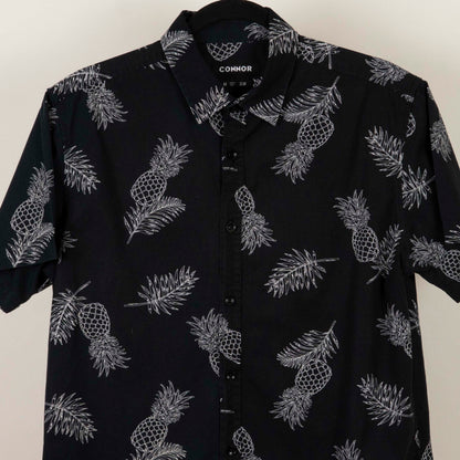 Camisa Estampada Negro (M) Connor