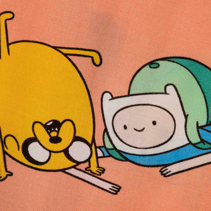Camisa Estampada Naranja (3XL) Adventure Time