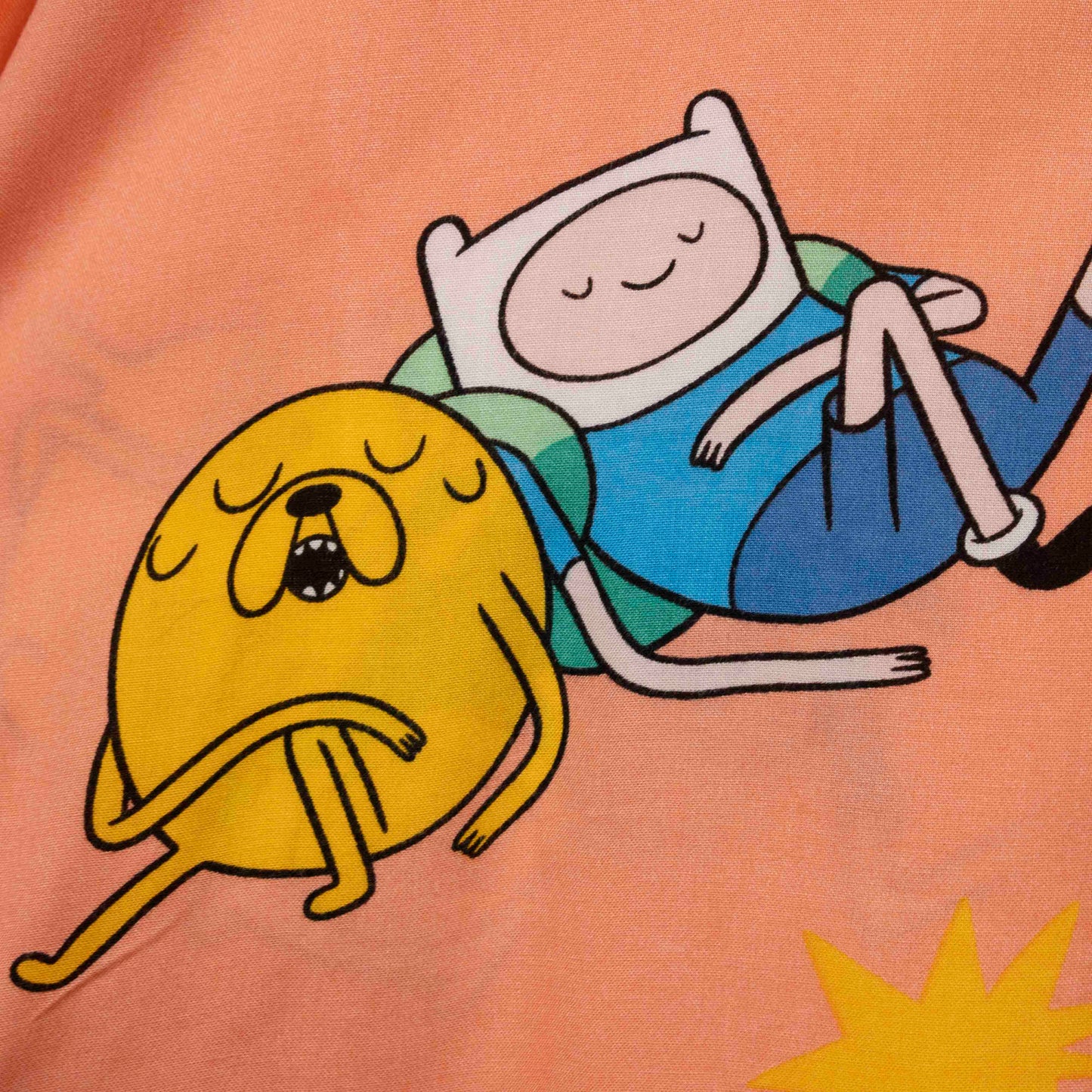 Camisa Estampada Naranja (3XL) Adventure Time