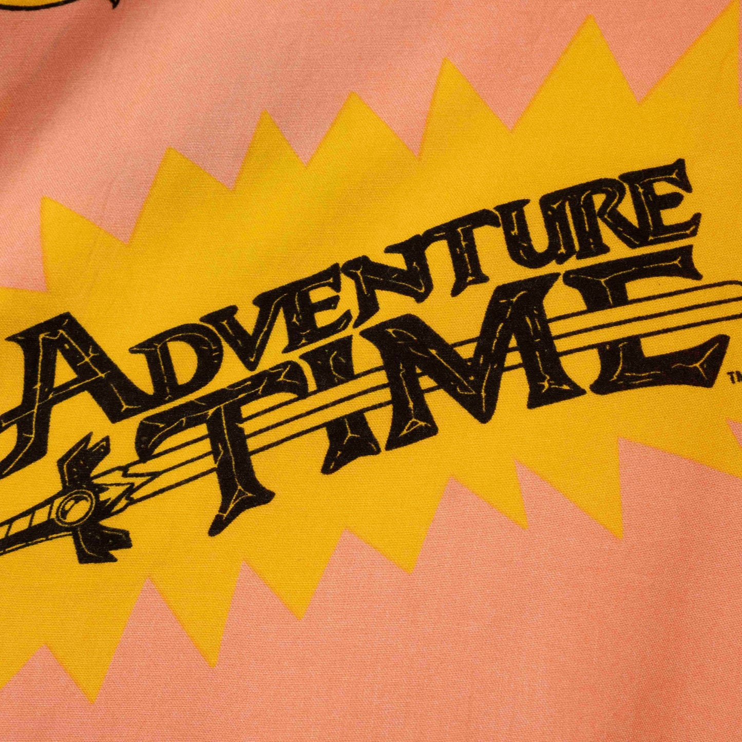 Camisa Estampada Naranja (3XL) Adventure Time