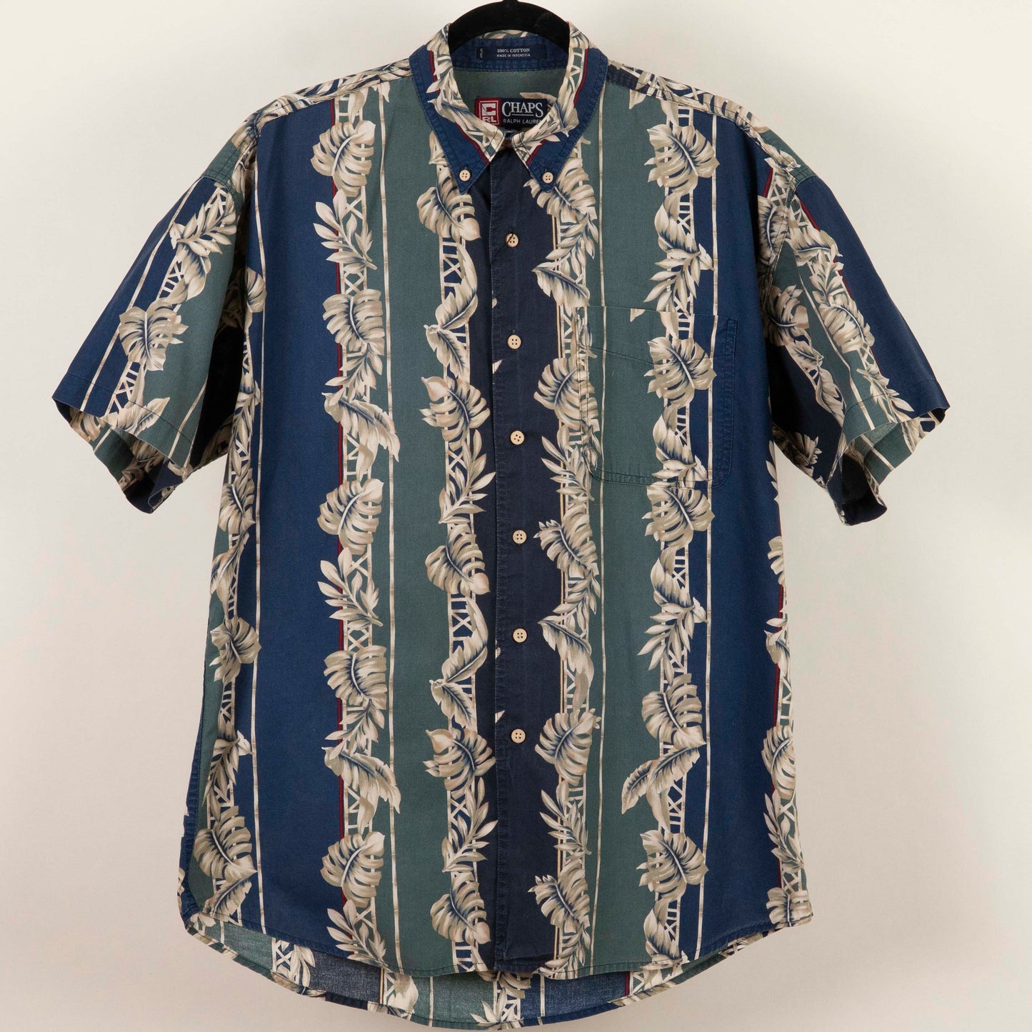 Camisa Estampada Multicolor (M) Chaps