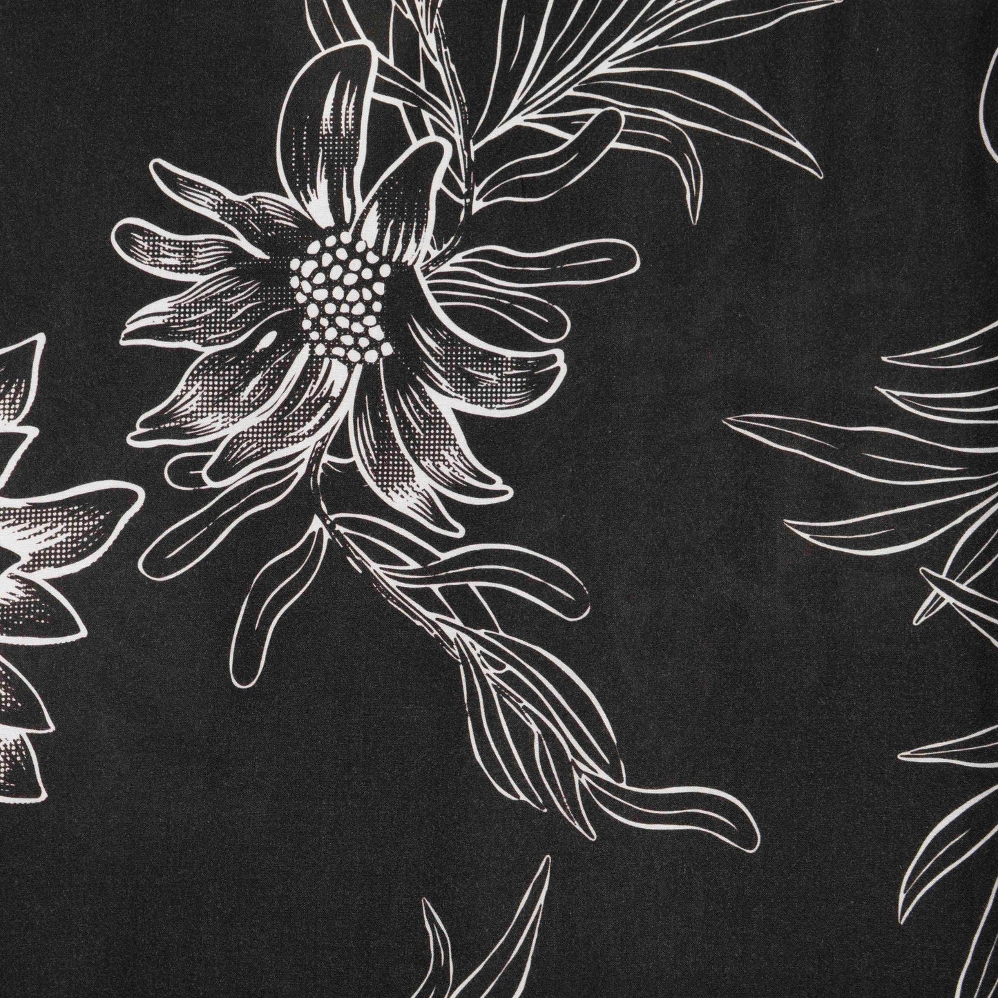 Camisa Hawaiana Negro (S) Industrie
