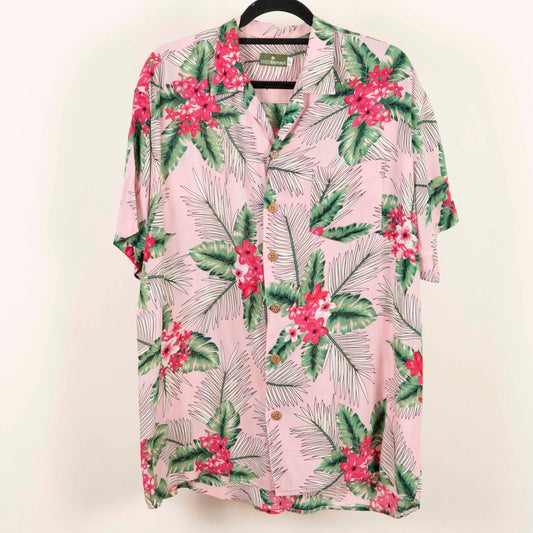 Camisa Hawaiana Rosa (XL) Coco republic