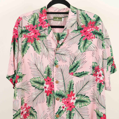 Camisa Hawaiana Rosa (XL) Coco republic
