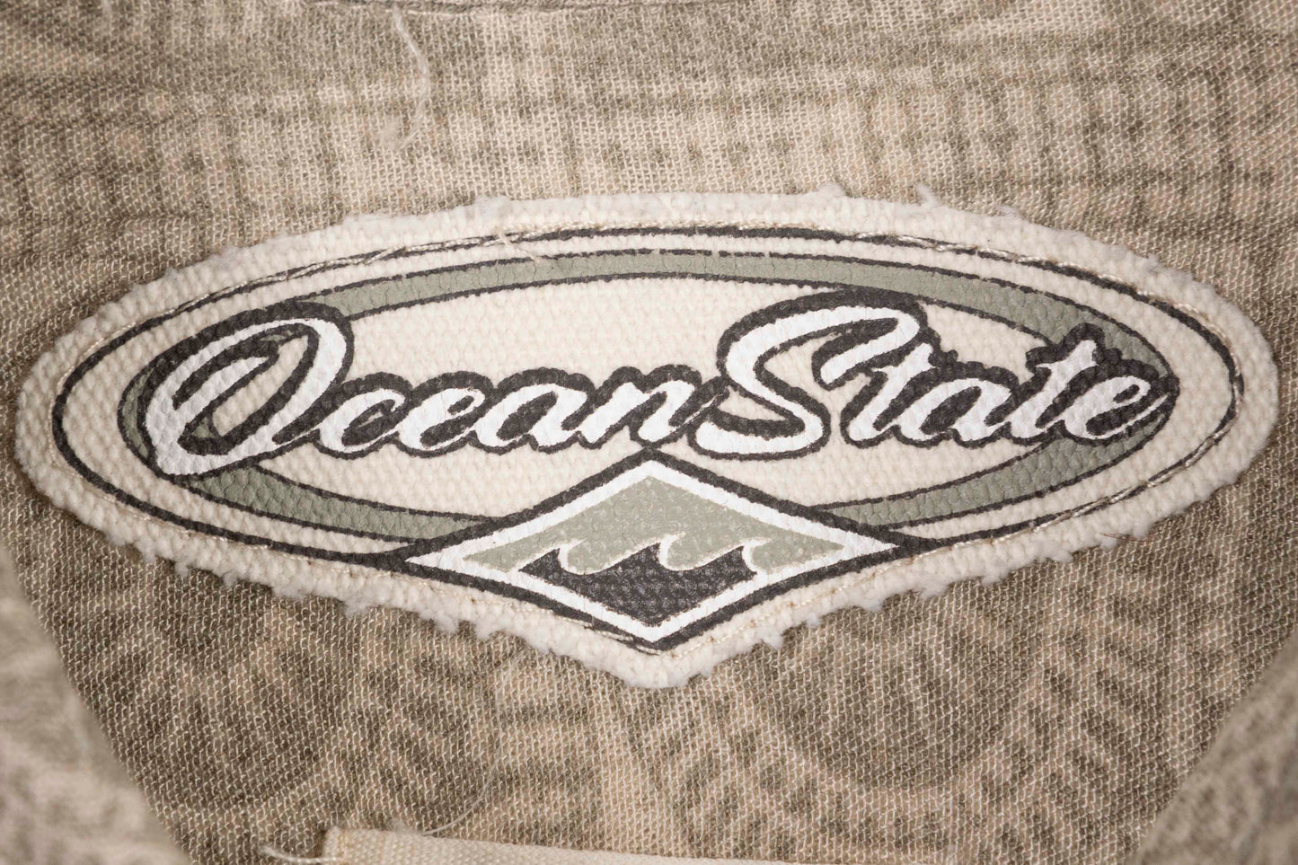Camisa estampada Beige (L) Ocean state