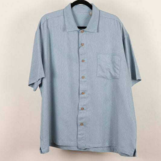 Camisa Hawaiana Azul (2XL) Sin marca