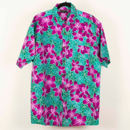 Camisa hawaiana verde (L) Lowes