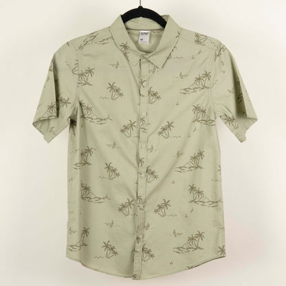 Camisa Estampada Verde (Niño) Anko