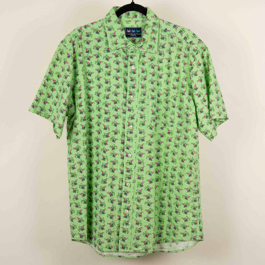 Camisa Hawaiana Verde (XL) Charleston threads