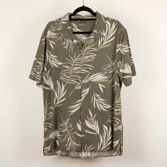Camisa Estampada Verde (XL) Anko