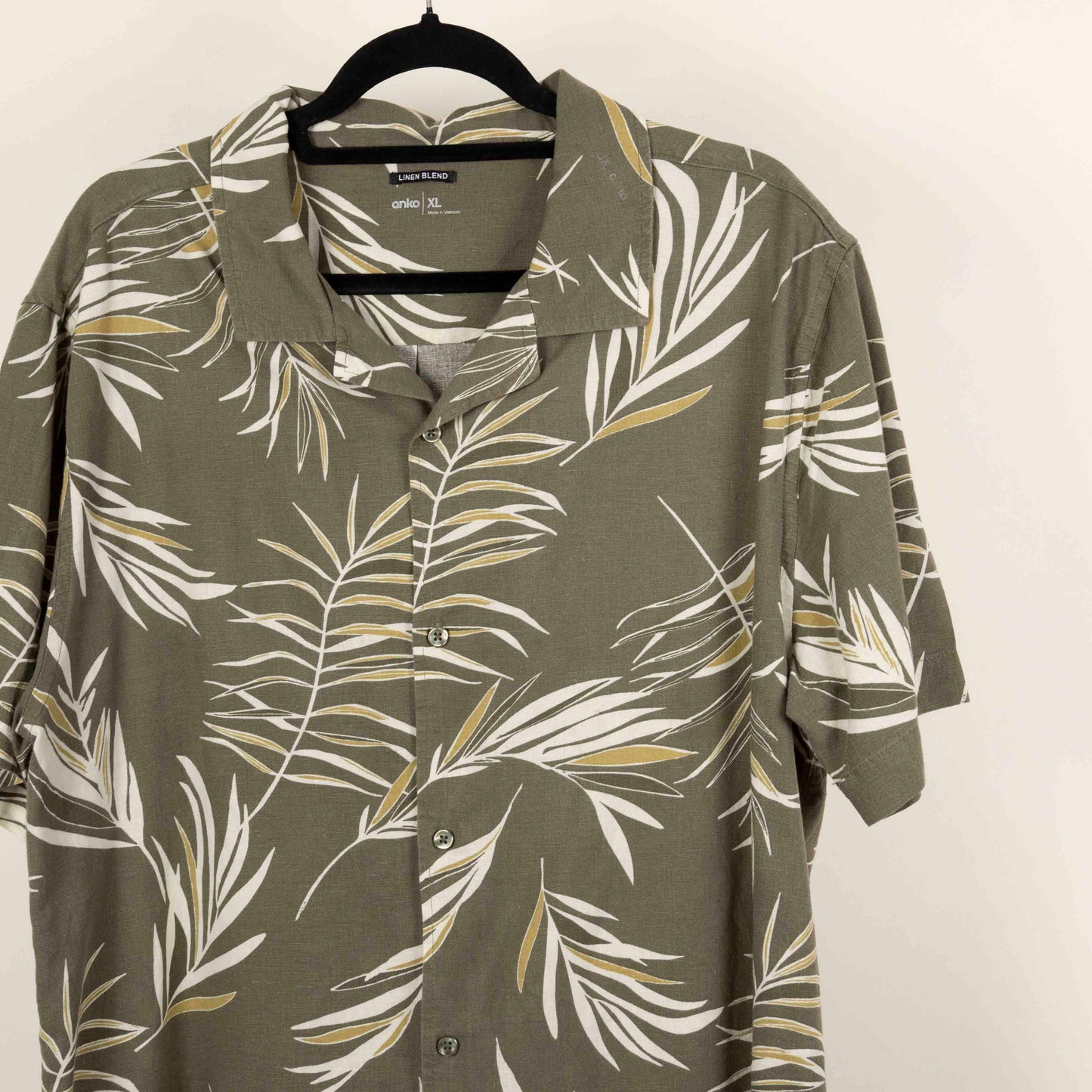Camisa Estampada Verde (XL) Anko