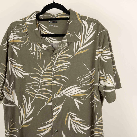 Camisa Estampada Verde (XL) Anko