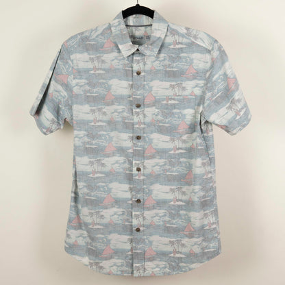 Camisa Hawaiana Azul  (XS) Clothing & co