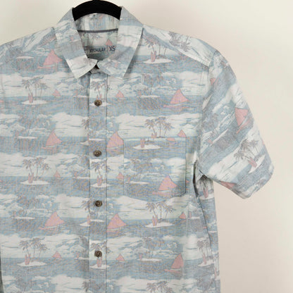Camisa Hawaiana Azul  (XS) Clothing & co