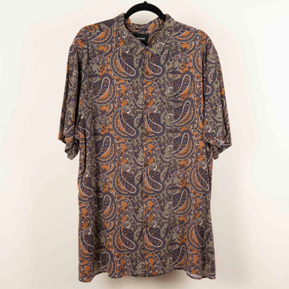 Camisa Estampada café (XL) Common need