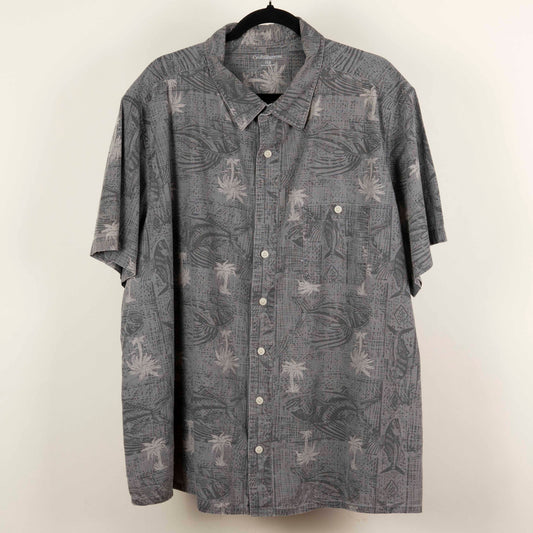 Camisa Hawaiana gris (3XL) Croft&barrow