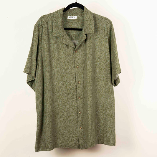 Camisa Hawaiana Verde (XL) Allgood