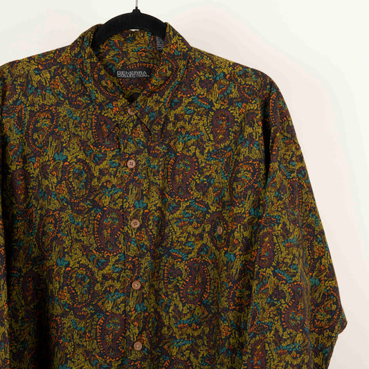 Camisa Estampada Multicolor (L) Genera Collection