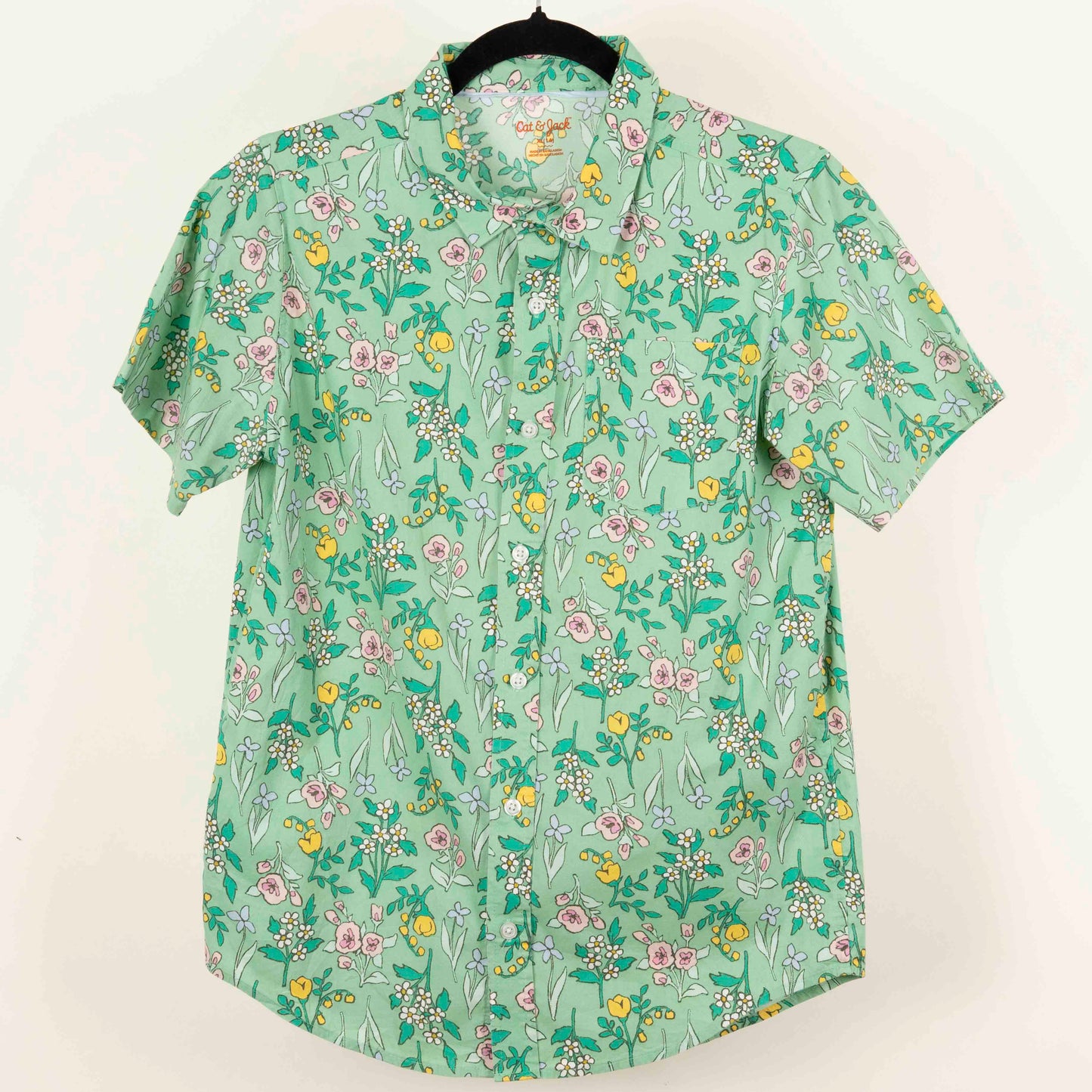 Camisa Estampada Verde (Niño) Cat & Jack