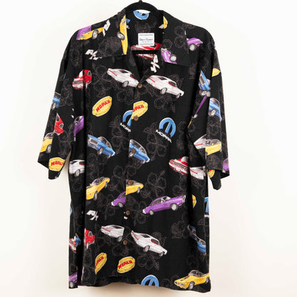 Camisa Estampada Negro (2XL) David Carey Originals