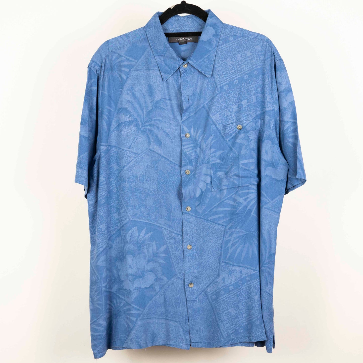 Camisa Hawaiana Azul (L) Croft & barrow