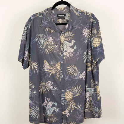 Camisa Estampada Gris (XL) Connor